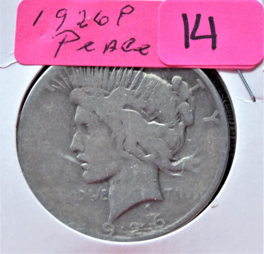 1926-P Peace Dollar