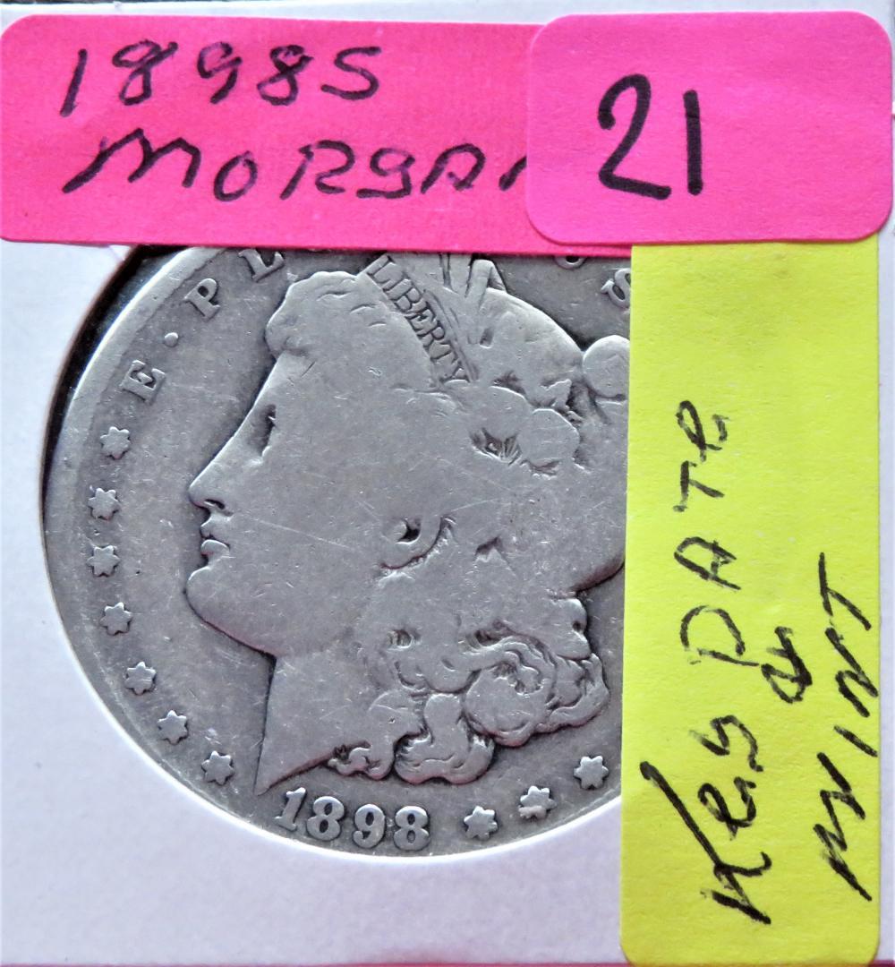 1898-S Morgan Dollar