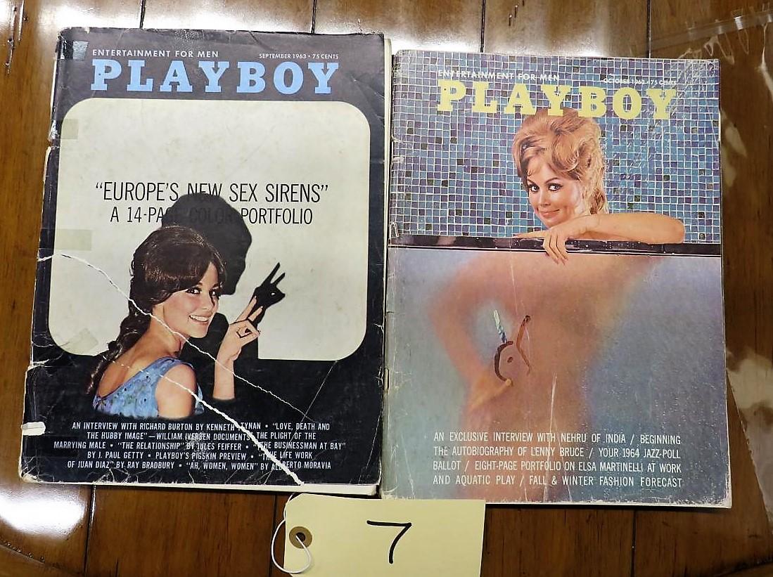 SEPT, OCT 1963 PLAYBOYS