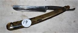 Damascene Klauberg Bros. Straight Razor