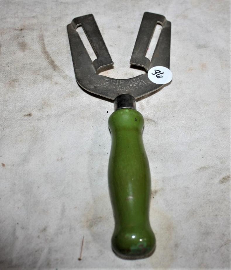 Antique Grip-All Cap Opener