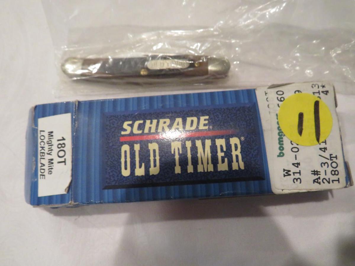 Schrade Old Timer Locking 2" blade in box