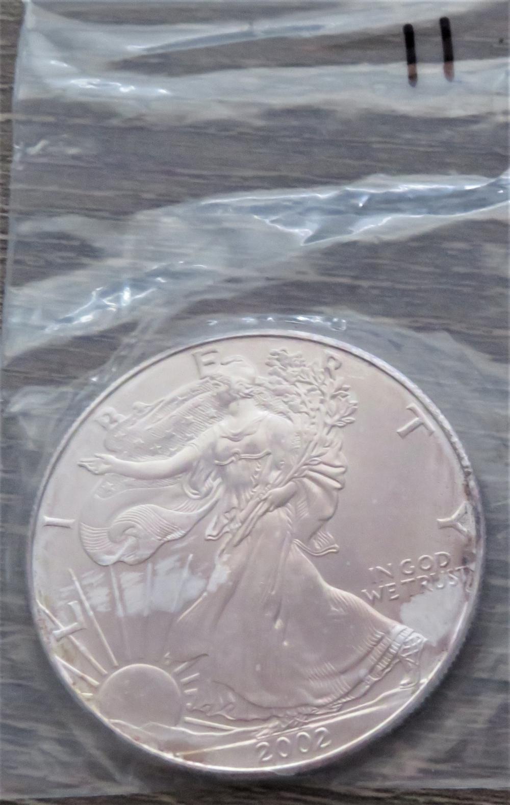 2002 Silver American Eagle