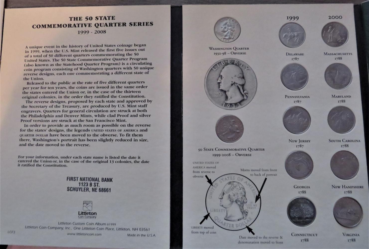 1999-2008 Fifty State Commemorative Quarters