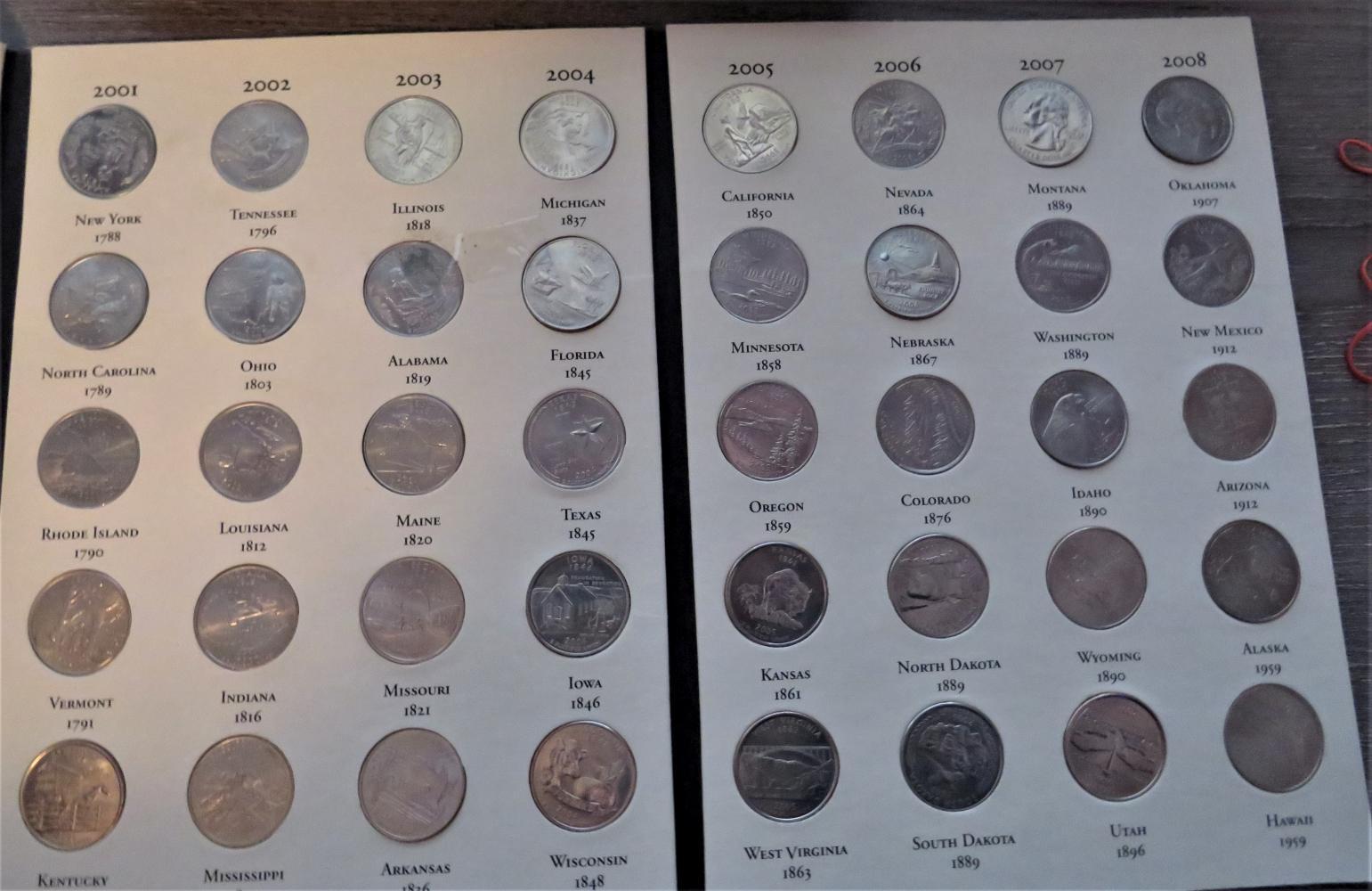 1999-2008 Fifty State Commemorative Quarters