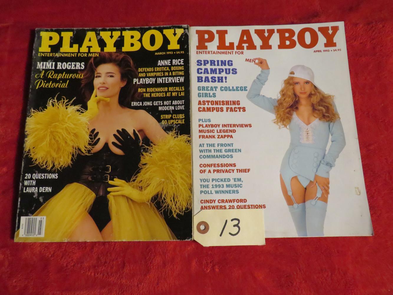 Playboy Mar, Apr 93 (Mimi Rogers)