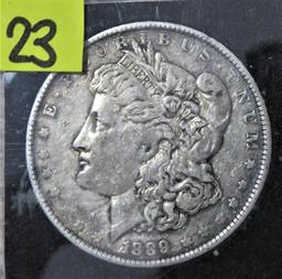 1889 Morgan Dollar