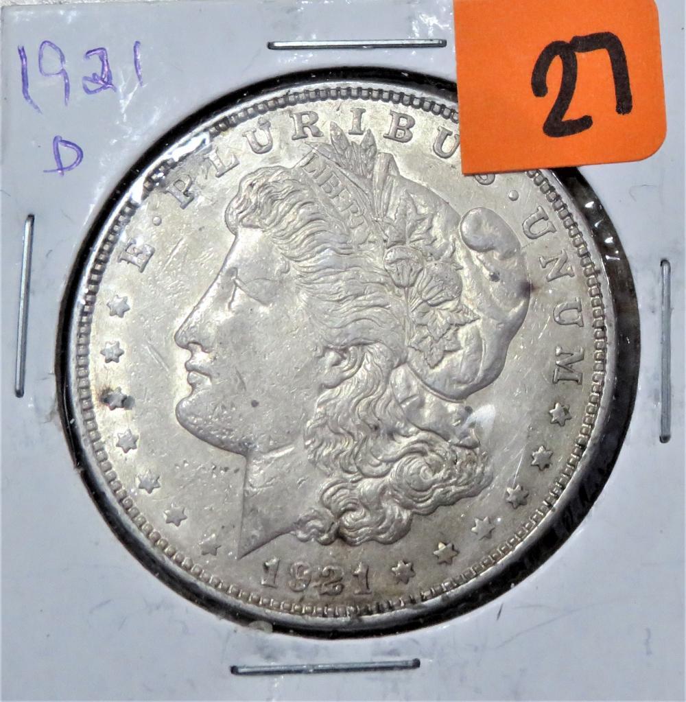 1921-D Morgan Dollar