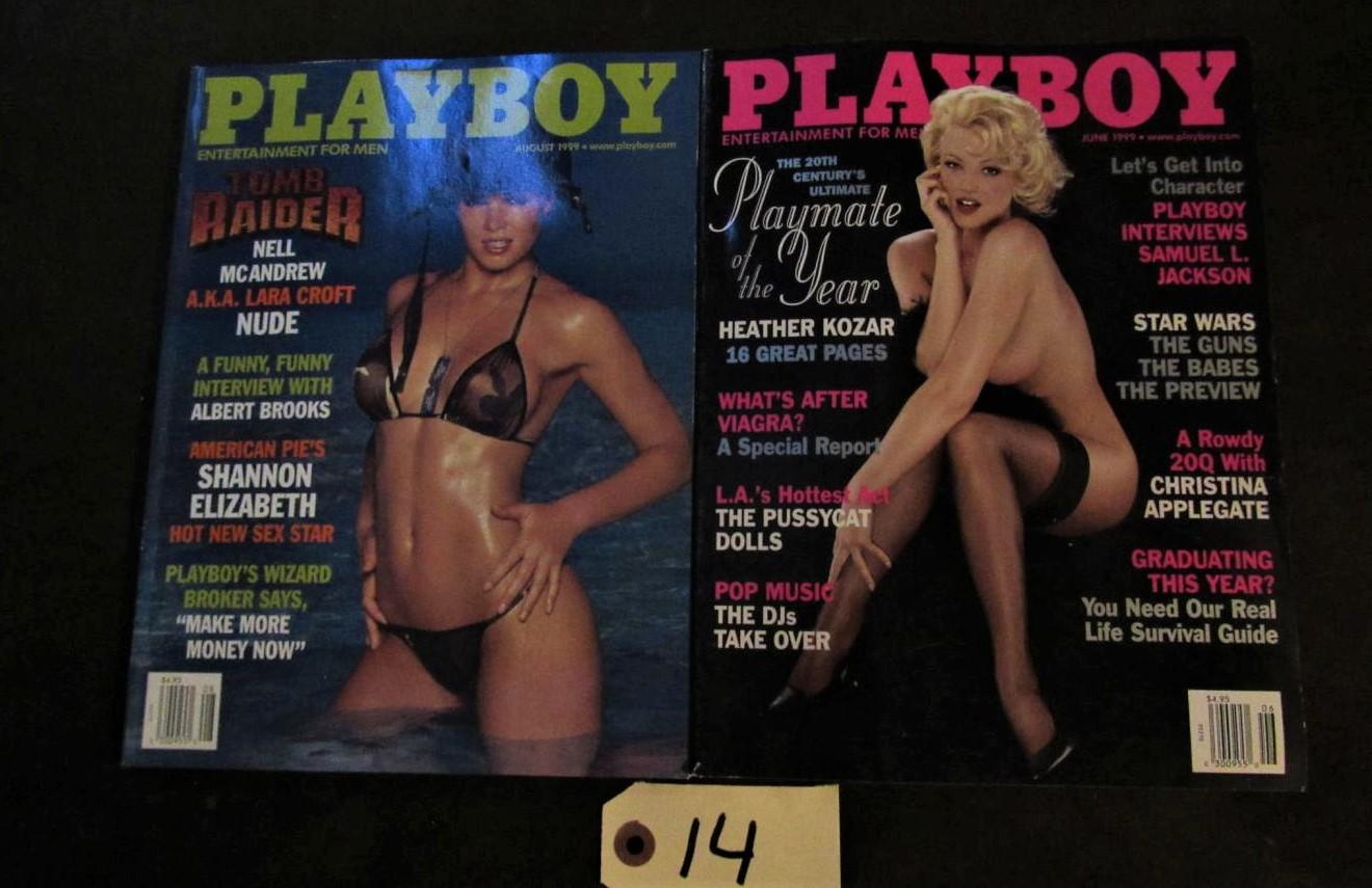 Playboy June 99, Aug 99 (Nell McAndrew)