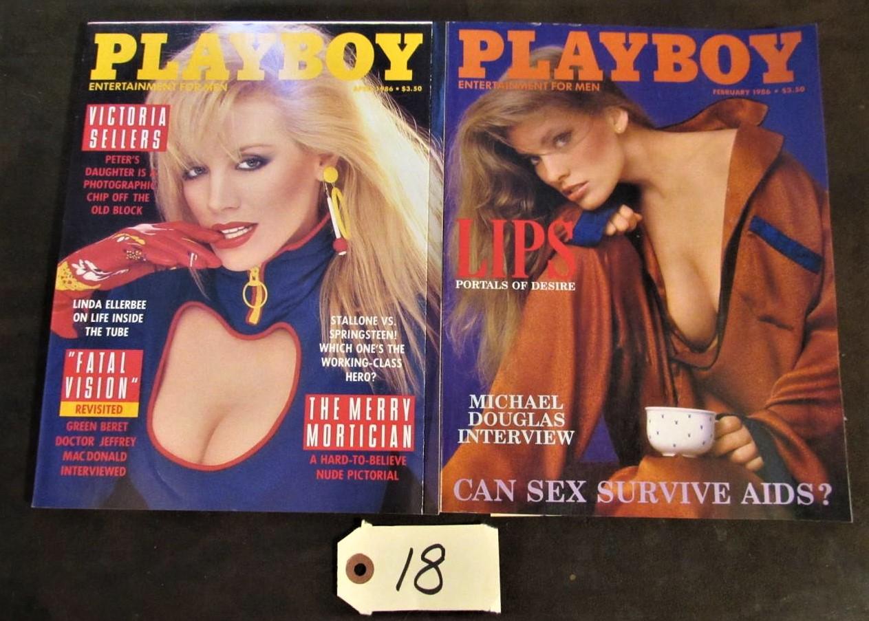 Playboy Feb, Apr 86