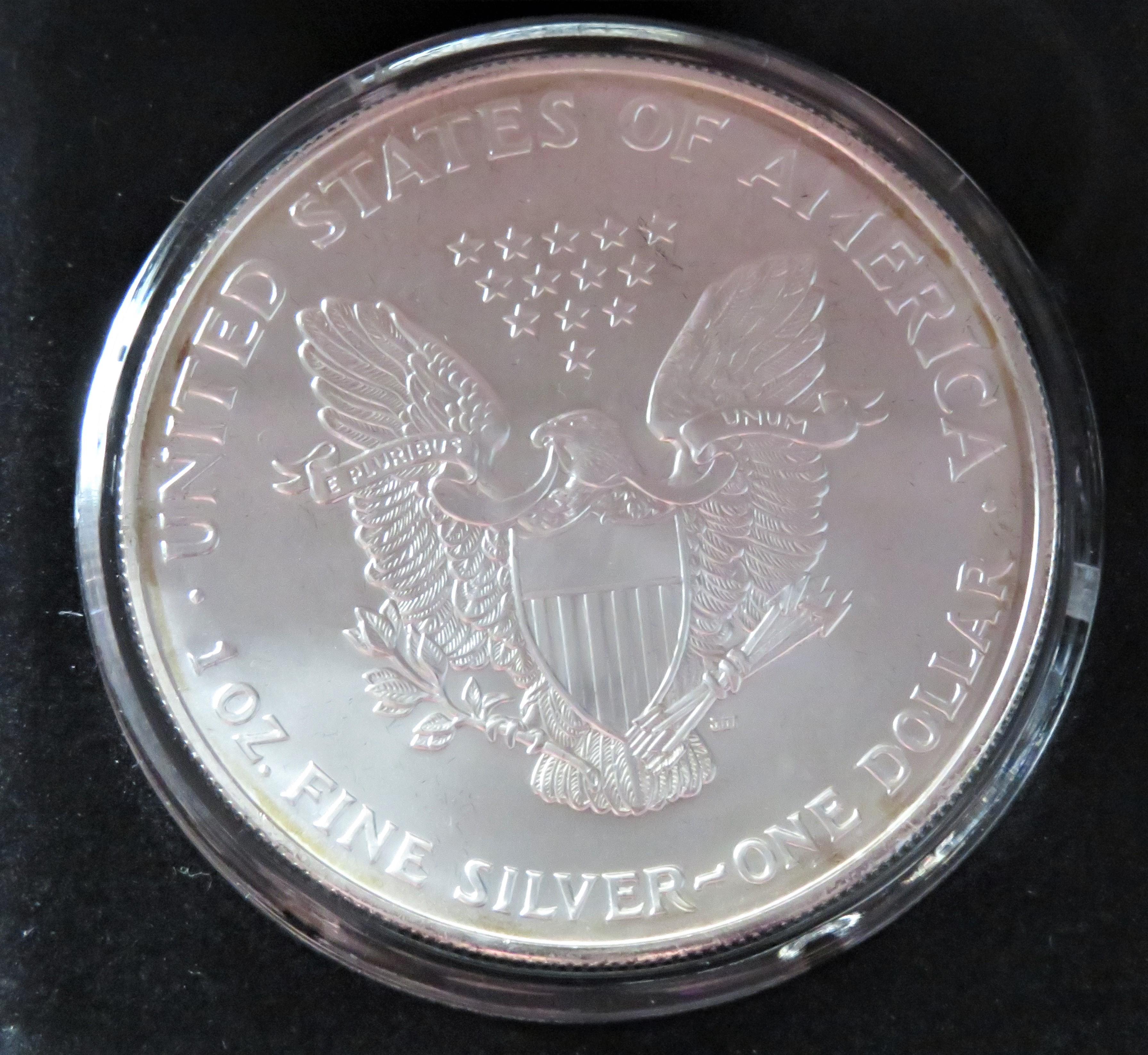 2002 American Silver Eagle