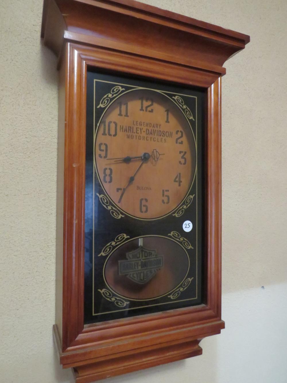 Harley Davison wooden Wall  clock