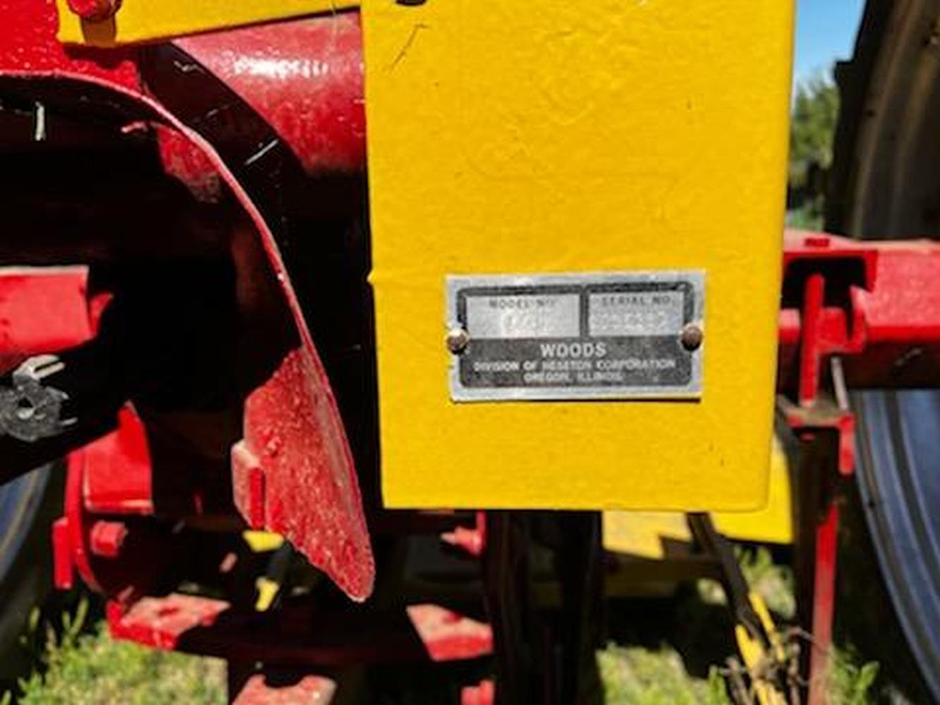 FARMALL C WITH WOODS UNDERBELLY MOWER