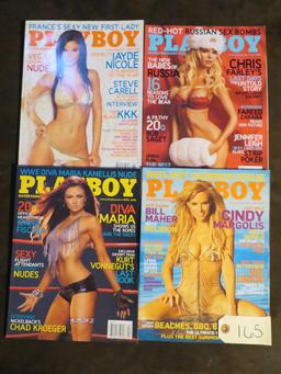 Playboy Apr08, May08, June08, July08