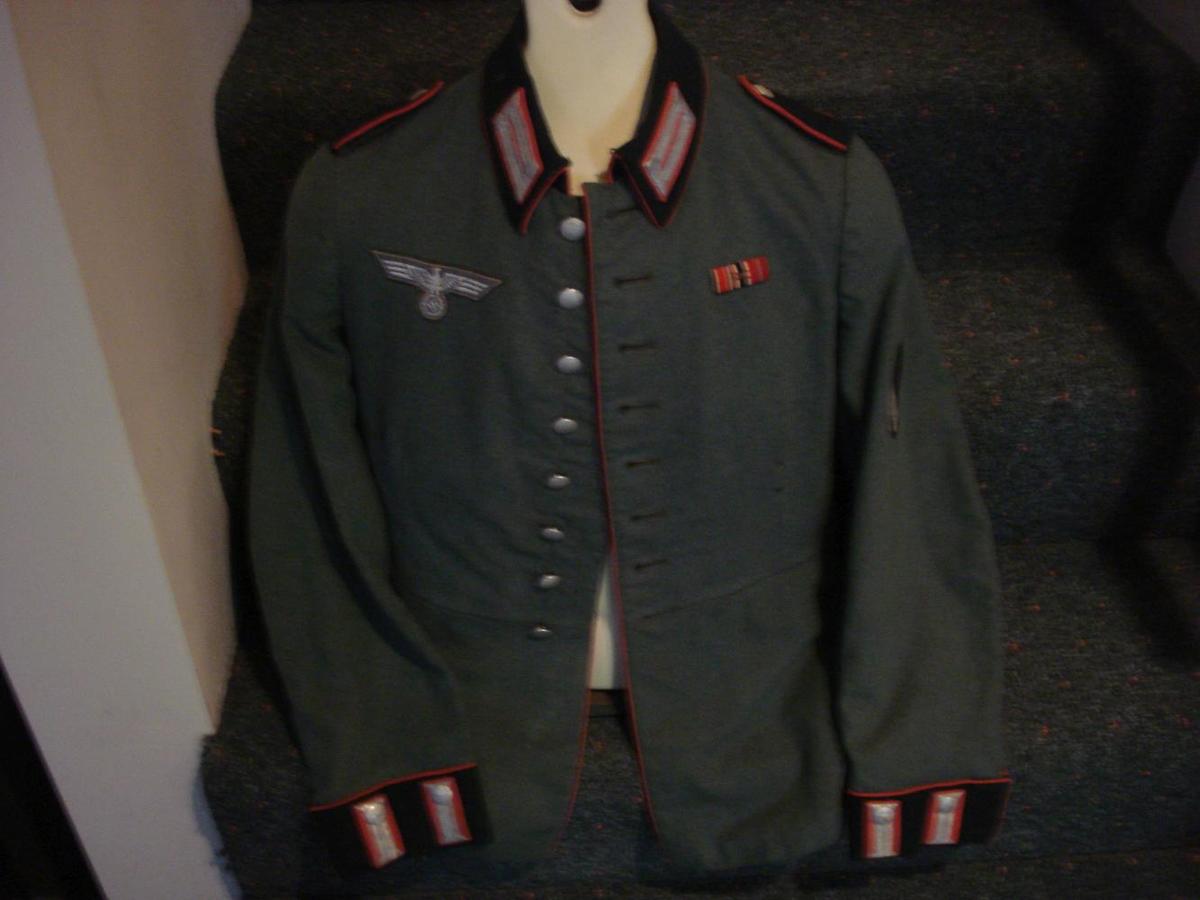 Original WWII German Panzer Artillery Tunic -in great shape