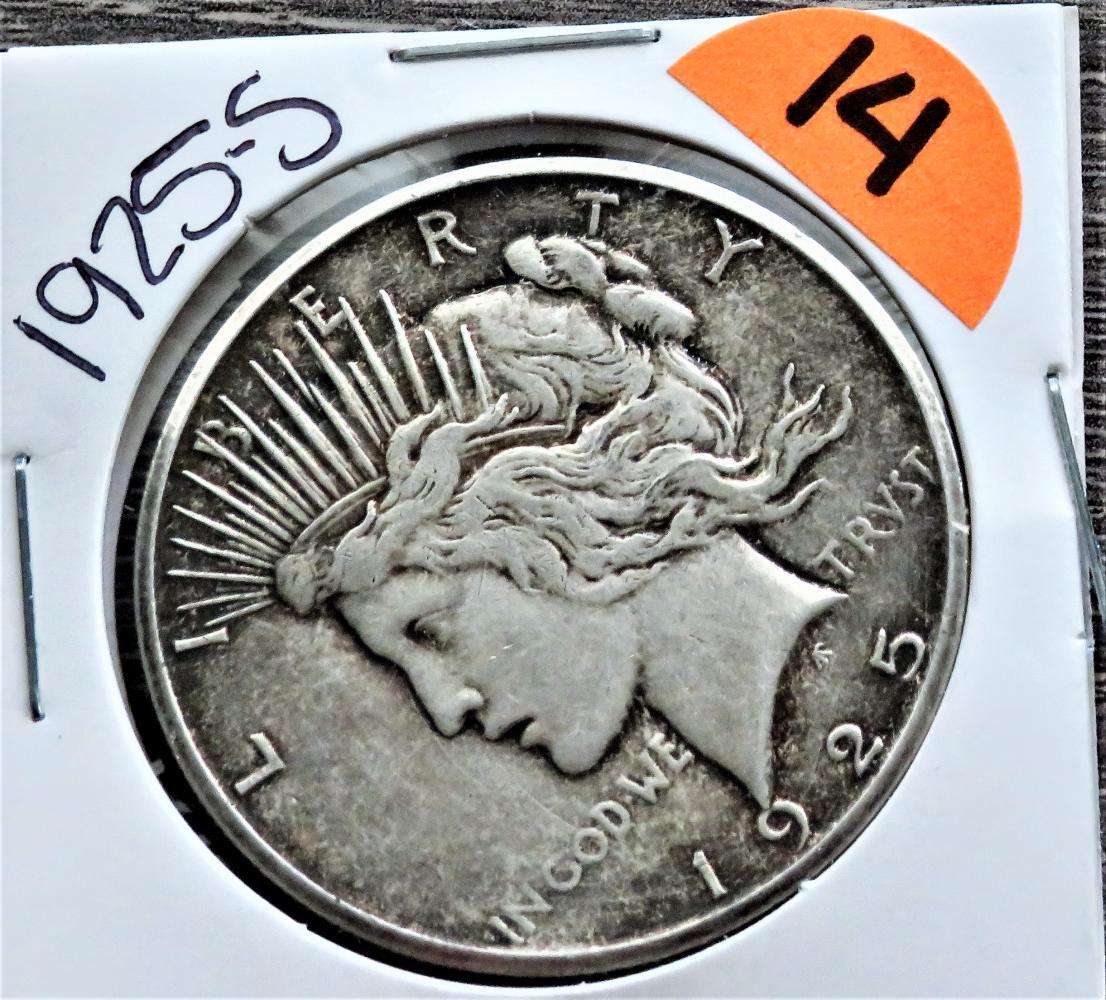 1925-S Peace Dollar