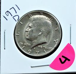 1971-D Kennedy Half Dollar