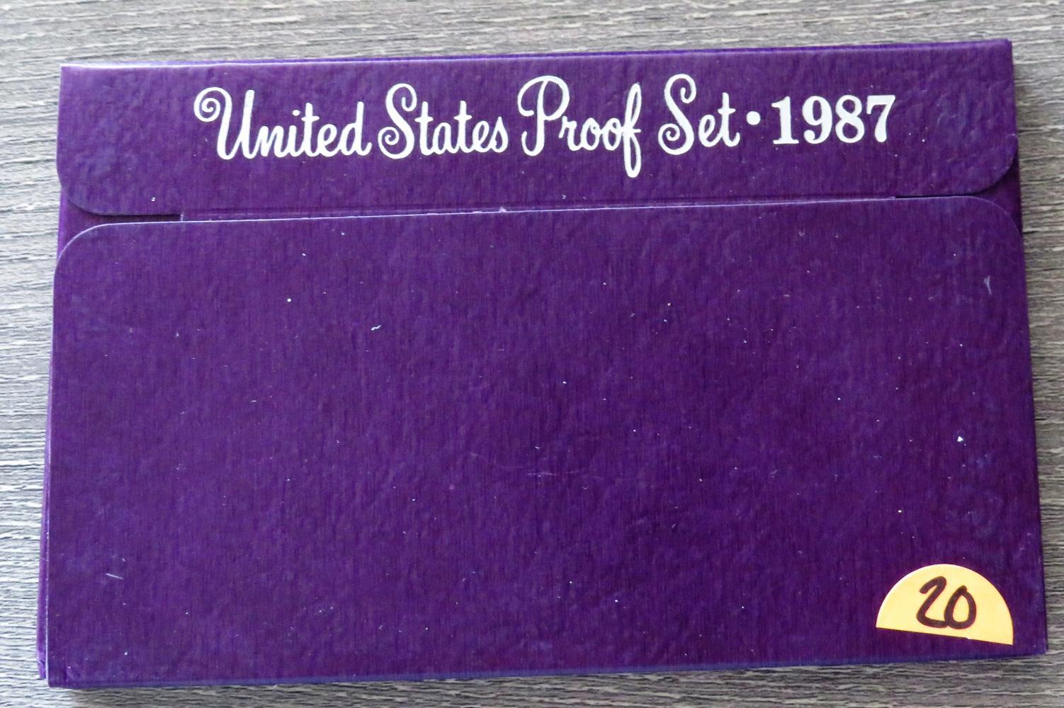 1987 US Mint Proof Set