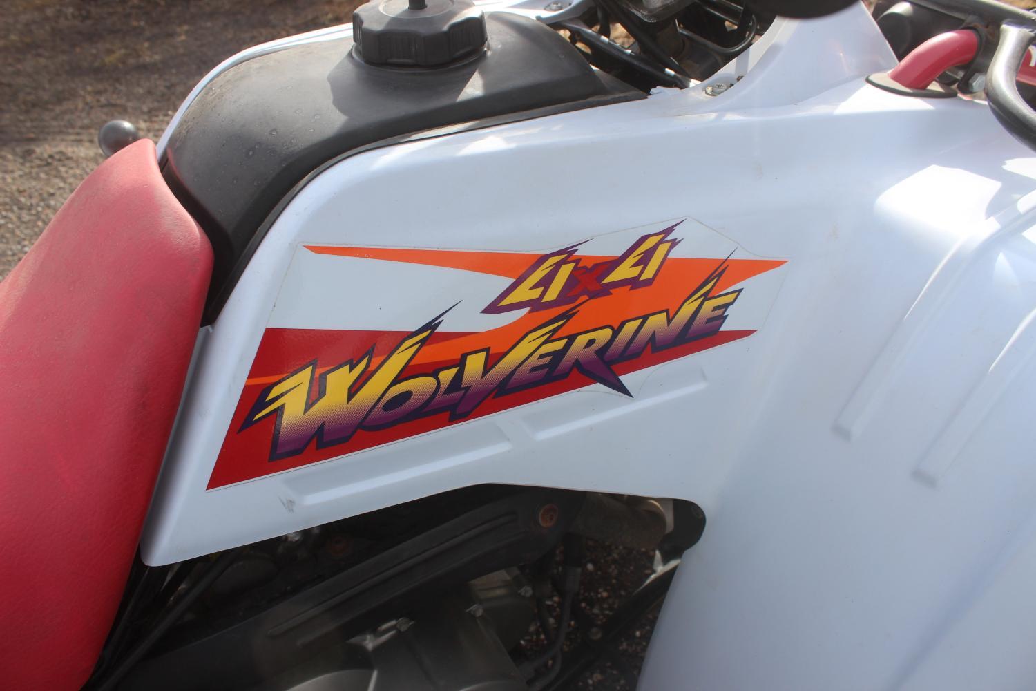 Yamaha Wolverine 350 4X4 ATV,
