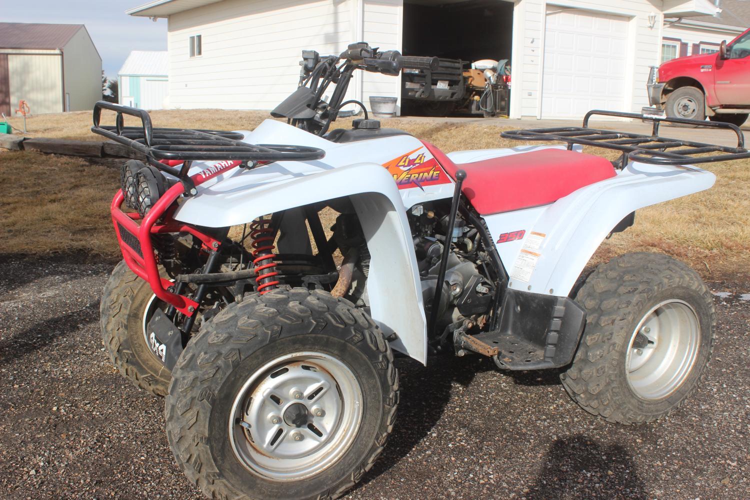 Yamaha Wolverine 350 4X4 ATV,