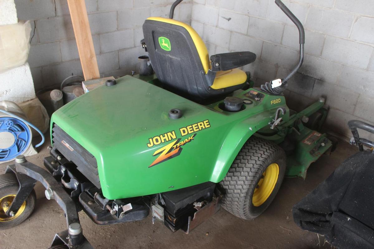 John Deere F620 Zero Turn 54" Commercial Mower, 1516 Hrs, 20 Hp,