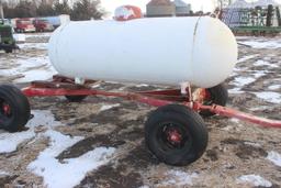 500 Gal. Propane Tank, 8 Ton Gear, 50% Full