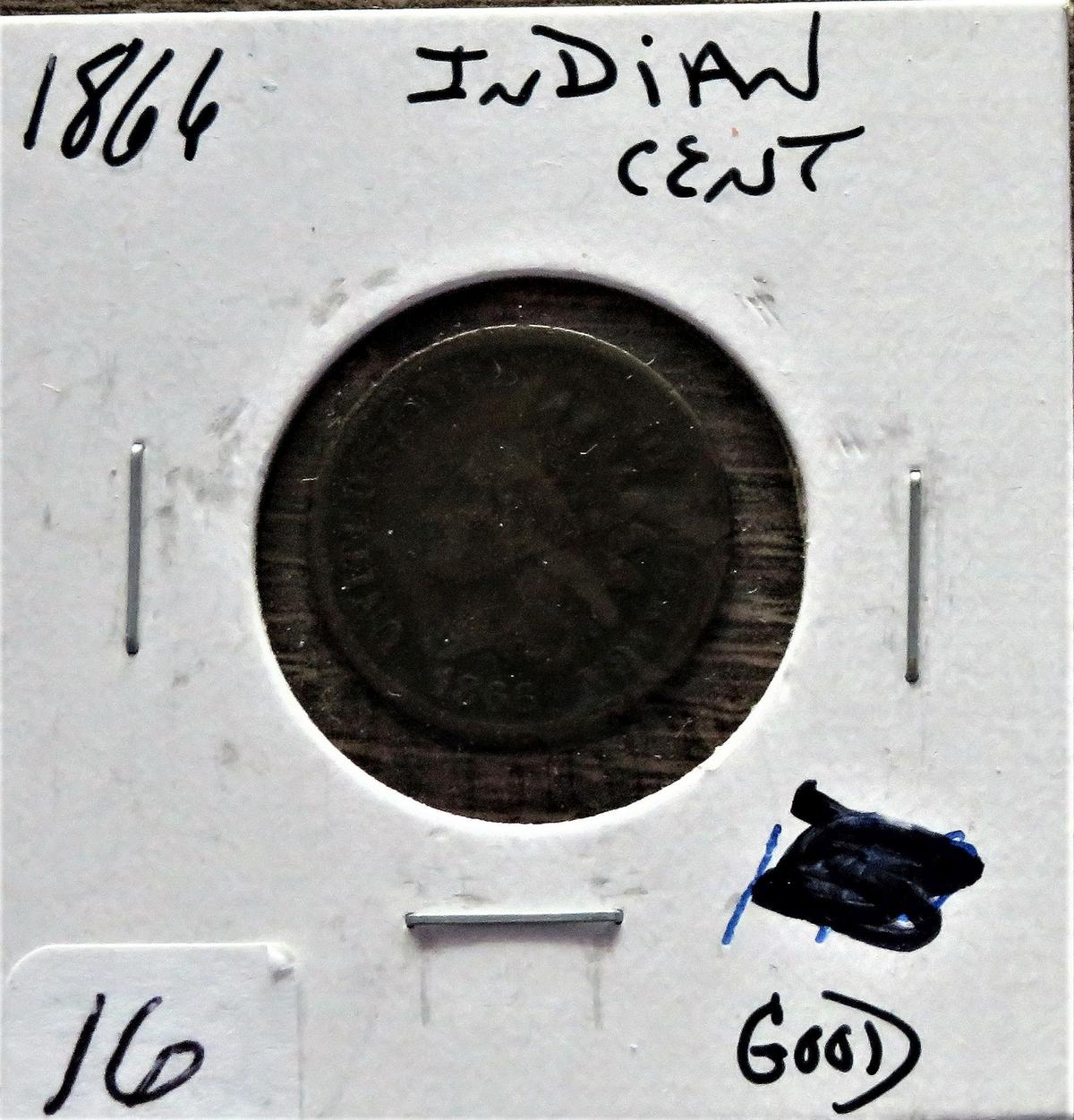 1866 Indian Head Cent