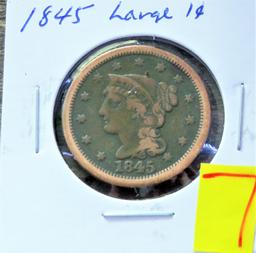 1845 Large Cent