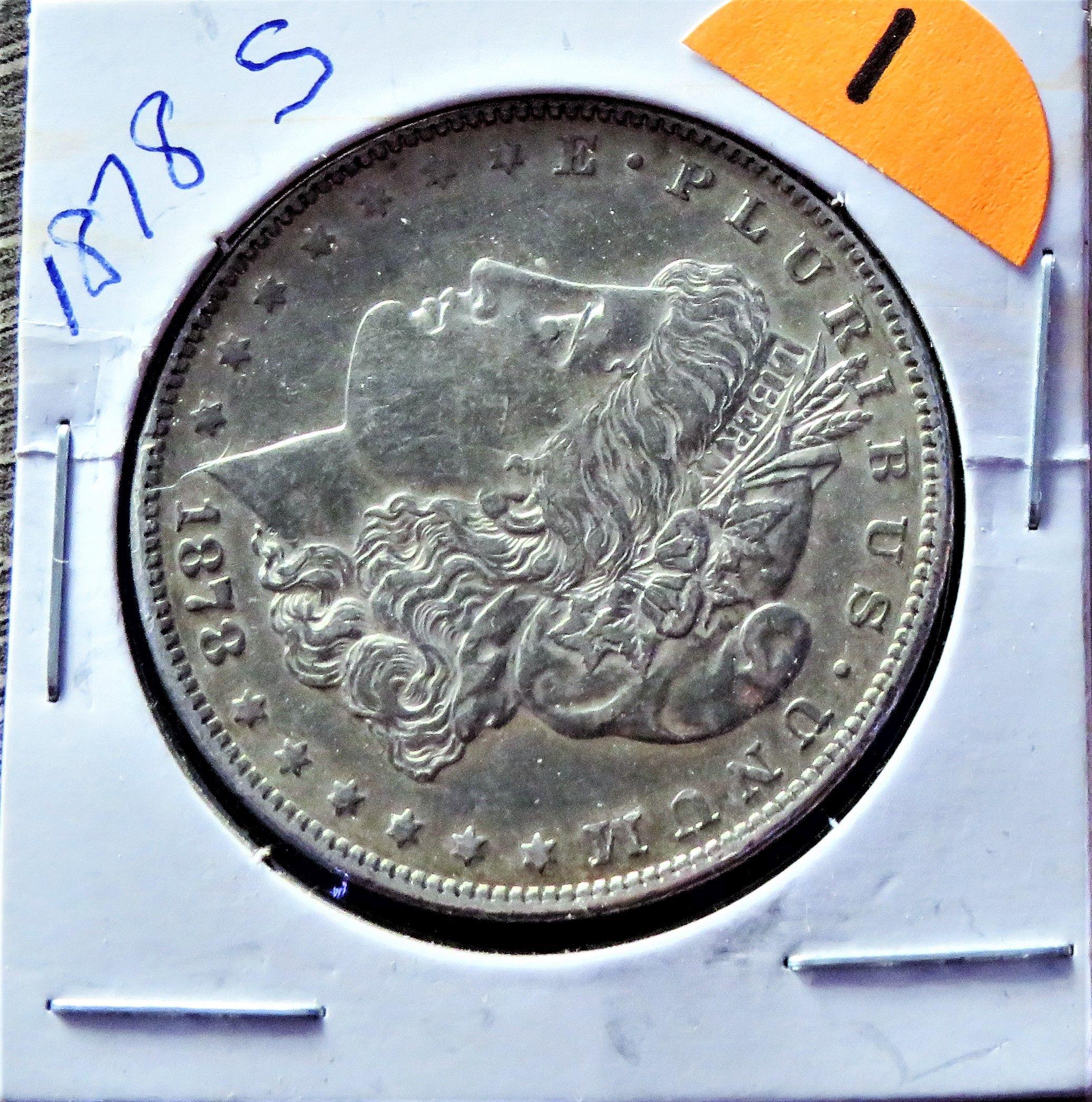 1878-S Morgan Silver Dollar