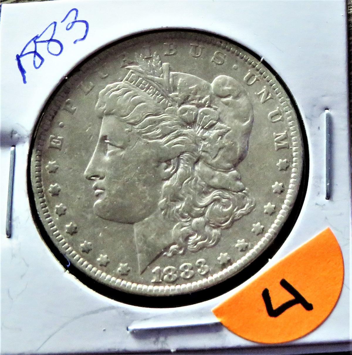 1883 Morgan Silver Dollar