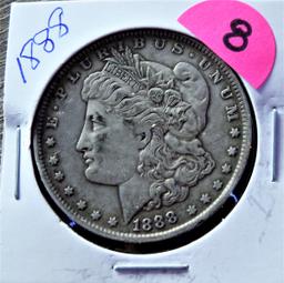 1888 Morgan Silver Dollar