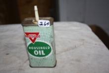 Conoco Household Oil Tin