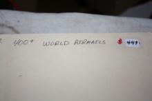 Book of World Airmail Stamps Cancelled and Uncancelled