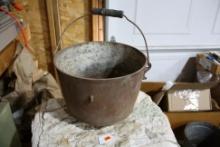 Cast Iron Footed Kettle