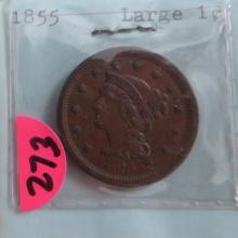 1855 Large One Cent