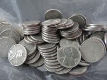 100- 1943 Lincoln Steel Pennies
