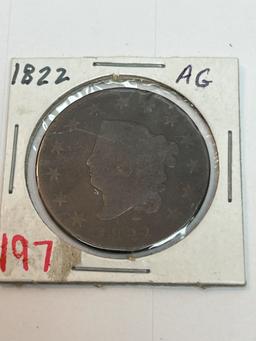 1822 Large Cent AG