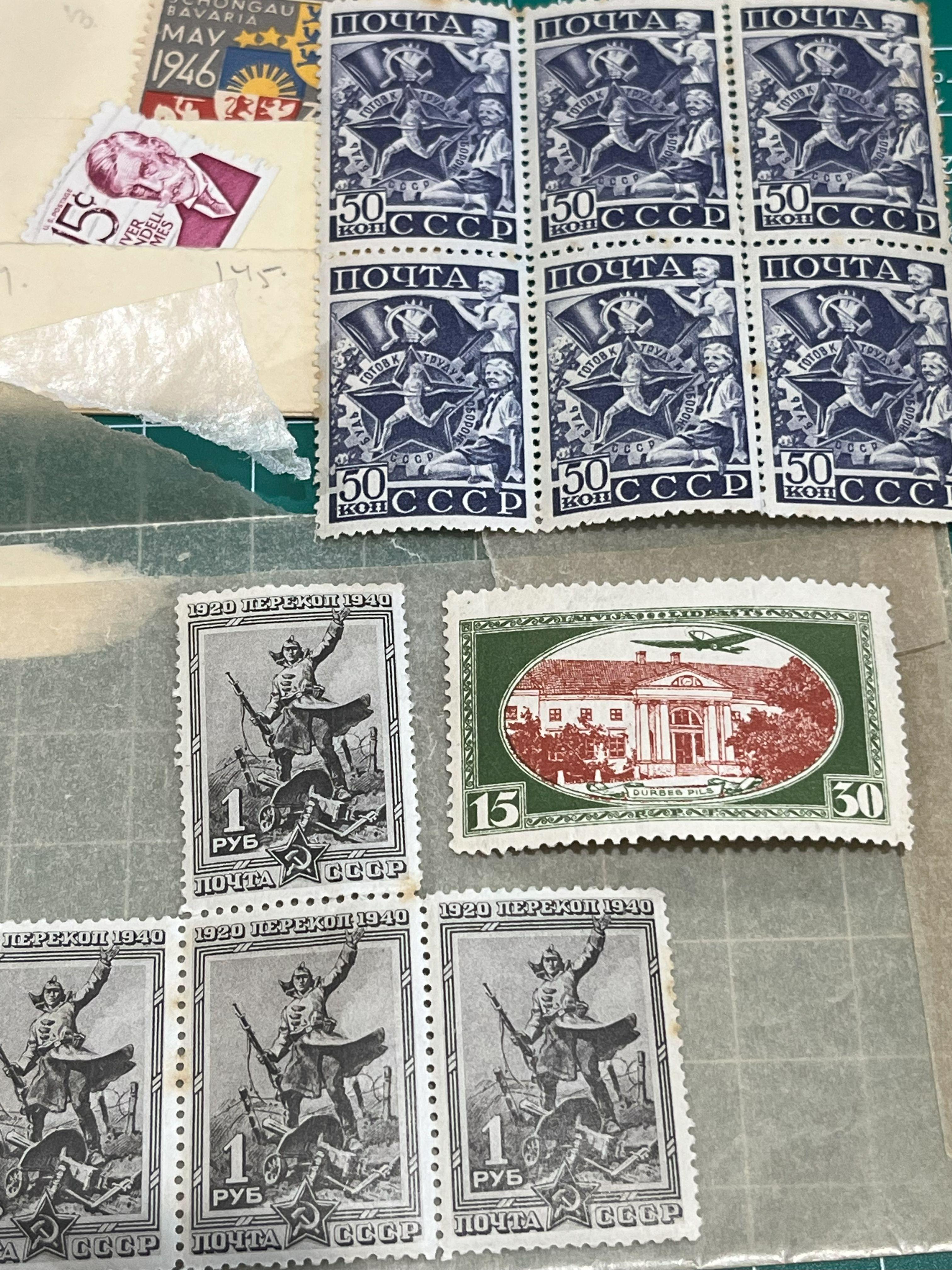Stamp Book and Stamps