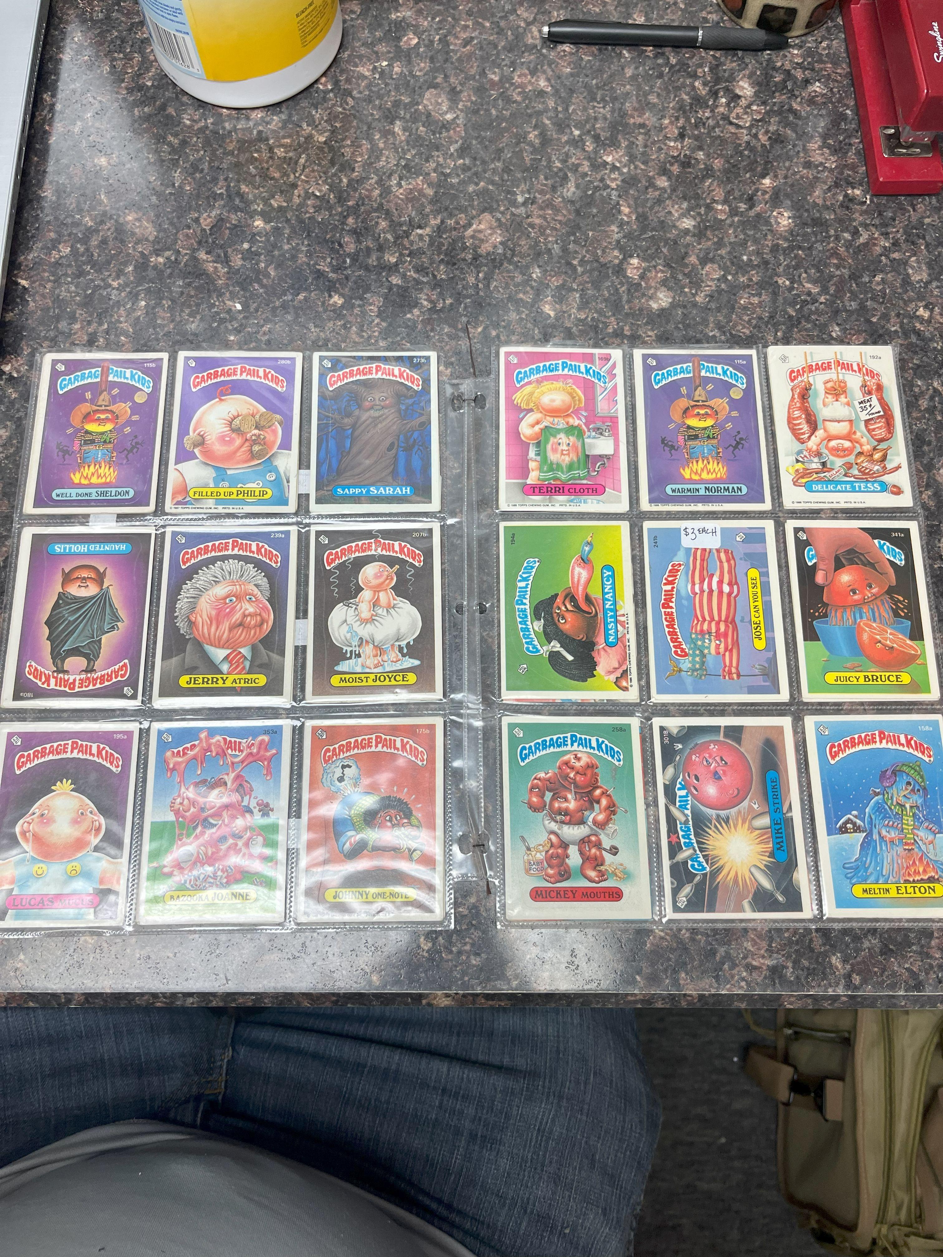 Garbage Pail Kids - 1986-87 - 36 Stickers