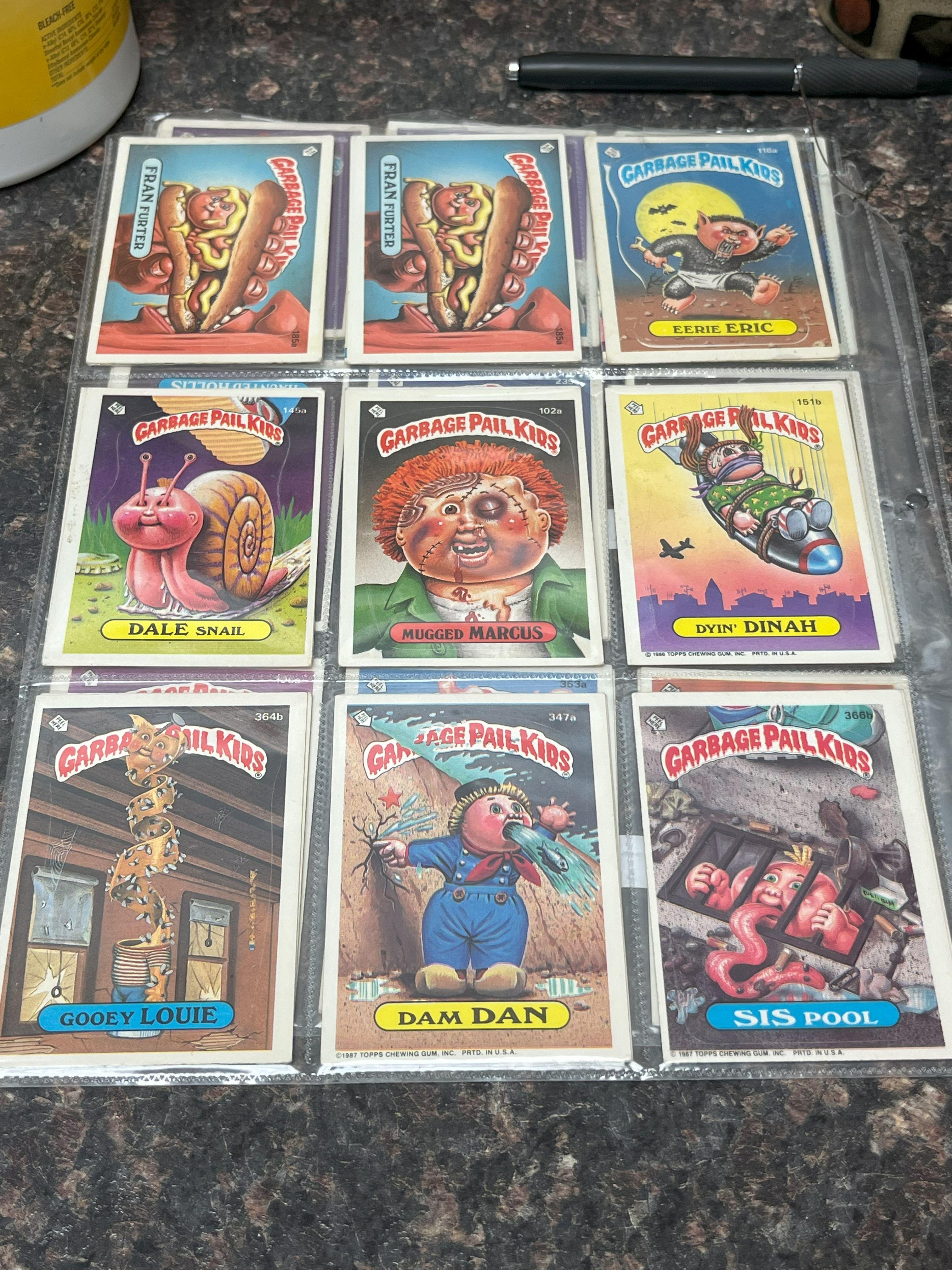 Garbage Pail Kids - 1986-87 - 36 Stickers