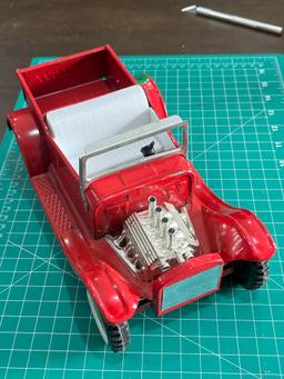 NYLINT Vintage Red Hotrod