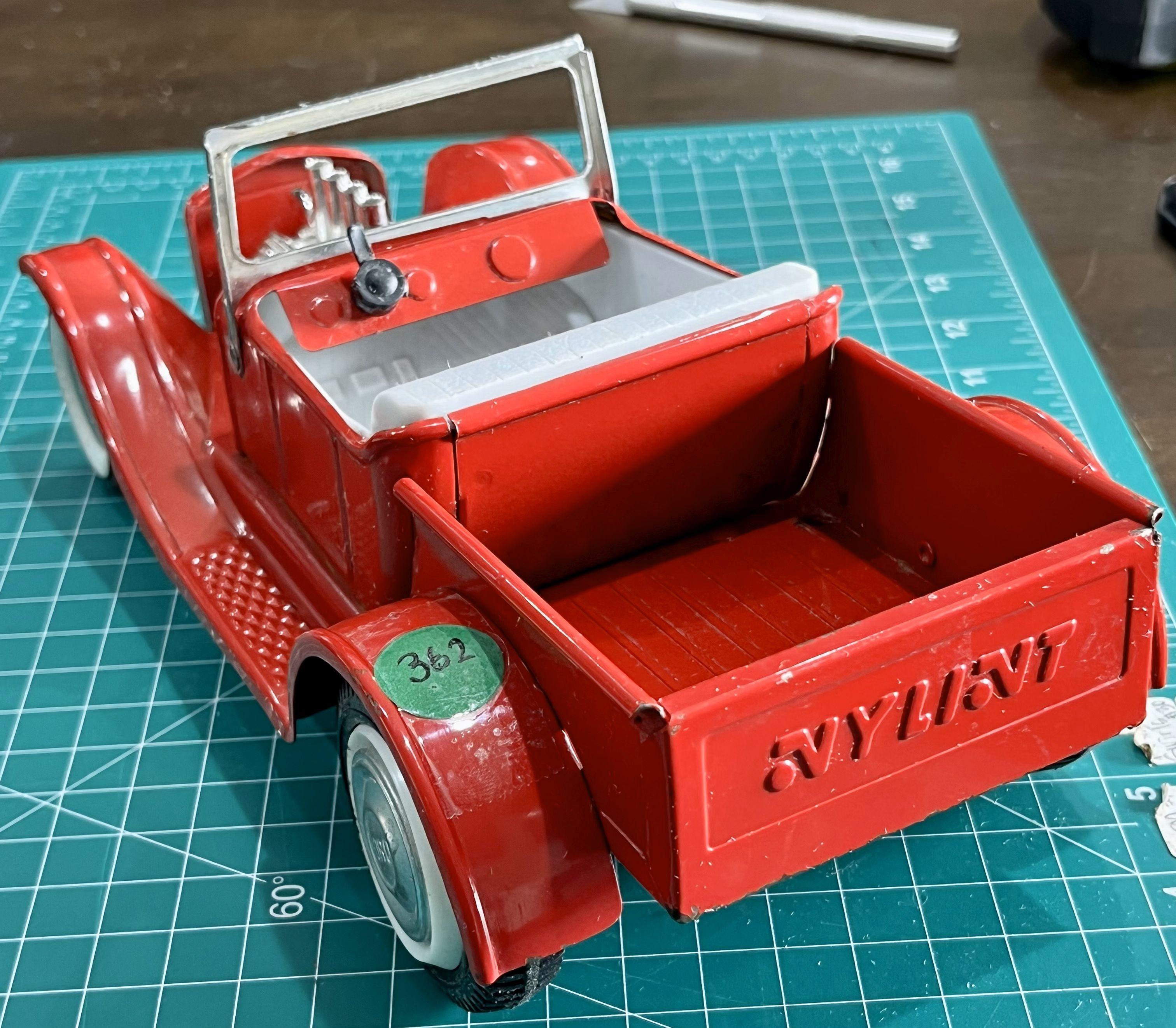 NYLINT Vintage Red Hotrod