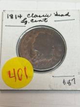 1814 Classic Head Large Cent
