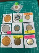 10 Collectible Misc. Tokens