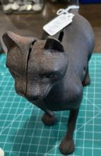 Cast Iron Cat Bank