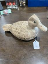 Hand Carved Wooden Duck - C.R. Edson