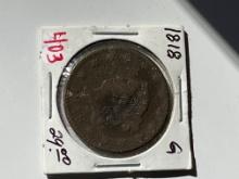 1818 Large Cent G