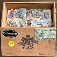 Nebraska Habitat and Migratory Stamps in Cigar Box