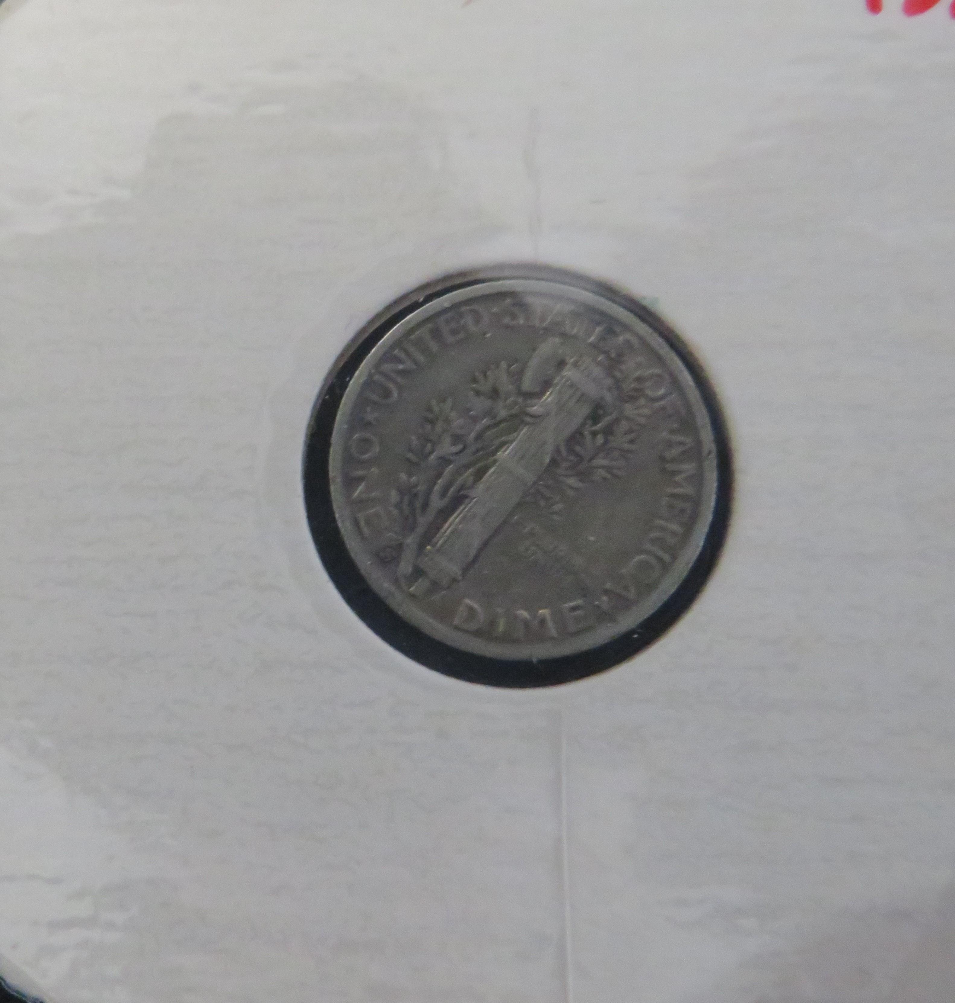 1945-S Mercury Dime