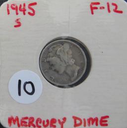 1945-S Mercury Dime